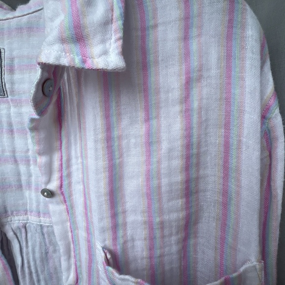 Rails Charli Cotton Button Down Shirt - Picture 4 of 4